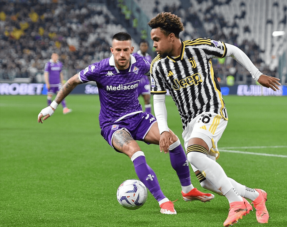 尤文图斯的球员在场上展现出色表现